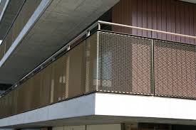 Streckmetall Gelander Metallpfister Streckmetall Gelander Aussen Haus Gestalten