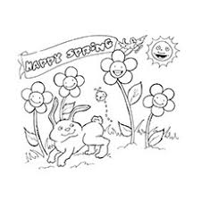 We present you our collection of desktop wallpaper theme: Top 35 Free Printable Spring Coloring Pages Online