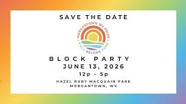Morgantown Pride Block Party