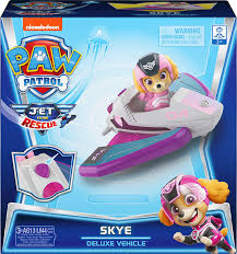 Paw patrol pups save the royal kitties nick jr. Amazon Com Paw Patrol Jet To The Rescue Skye Deluxe Transforming Vehicle With Lights And Sounds Amazon Exclusive Toys Games