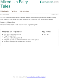 Mixed Up Fairy Tales Fairy Tales Lesson Plans Fairytale Lessons Fifth Grade Writing