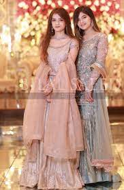 Brides Sister Right And Cousin Left Pakistani Bridal Dresses Walima Dress Pakistani Wedding Outfits