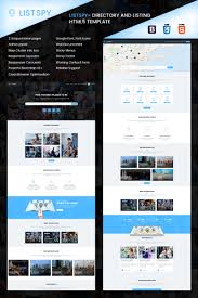 They are easily available on the internet, it is downloadable and fully customizable. Listspy Directory Listings Website Template