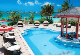 Swim Up Bar On The Private Island At Sandals Royal Bahamian Royal Bahamian Sandals Resorts Resort