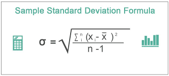 The standard deviation is a measure of how spread out numbers are. Sample Standard Deviation Formula How To Calculate
