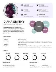 What should a link to your linkedin profile look like on a resume? Infographic Resume Template Venngage