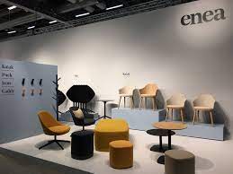 Enea S Novelties Protagonist At Stockholm Furniture Fair Enea Furniture Store Design Showroom Interior Design Furniture