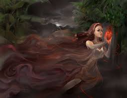 Pontianak By Luciole On Deviantart Art Creepy Art Mythical Creatures