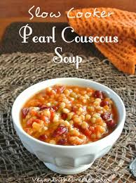 Calorie is a unit of measurement for energy. Slow Cooker Pearl Couscous Soup Recipe Vegan In The Freezer
