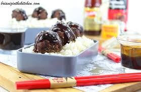 Boulettes De Boeuf Sauce Teriyaki Maison Brian Iz In The Kitchen Boulettes De Boeuf Recette Sauce Teriyaki