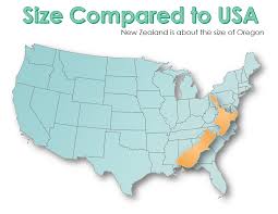 New zealand is an island country in the southwestern pacific ocean. How Big Is New Zealand Compared To Usa About New Zealand