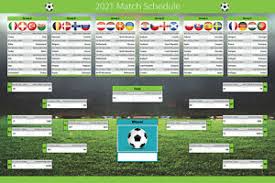 Despite fixtures being shifted from dublin and bilbao, the tournament will go through as planned with 11 host cities. Euros 2021 Fixtures Euro 2020 Fixtures Match Dates Kick Off Times And Group Stage Schedule For The 2021 Tournament Flipboard Personalise Our Match Schedules With Your Logo And Use Them