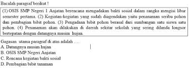 Kumpulan Soal Bahasa Indonesia Smp Kelas 8 Semester Ganjil Didno76 Com