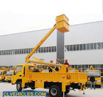 JAC Hydraulic Boom Lift Aerial Work Platform Truck Aerial Work Truck Bucket  Trucks