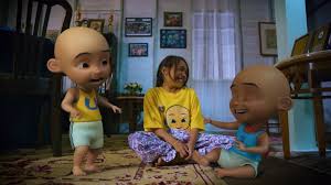 This movie had the support of malaysia economy digital corporation (mdec), telekom malaysia (tm) and pt mega pharmaniaga. Filem Upin Ipin Jeng Jeng Jeng