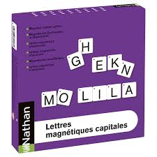 Il y a 9 mots de quatre lettres contenant c, i et o : Lettres Magnetiques Capitales Ateliers Syllabes Et Mots Nathan Materiel Educatif