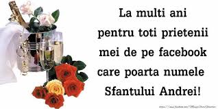 Este minunat să știi că cineva te place, cineva se gândește la ține, cineva are nevoie de tine… dar e și mai. Sfantul Andrei La Multi Ani Pentru Toti Prietenii Mei De Pe Facebook Care Poarta Numele Sfantului Andrei Book Worth Reading Worth Reading