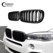 Maybe you would like to learn more about one of these? Dual Slat Carbon Fiber Matte Black Grills For Bmw X5 X6 Series F15 F16 Front Bumper Grille 2015 2016 Racing Grills Aliexpress