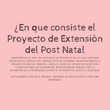 El proyecto da extensión por 30 días, y renueva hasta cinco veces, el postnatal de emergencia mientras dure el estado de alerta sanitaria. Acciones Judiciales Abogados Home Facebook