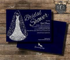 Wedding Dress Invitation Bridal Shower Invitation Wedding Shower Invitation Bridal Shower Invitations Bling Bridal Showers Blue Bridal Shower Bridal Shower