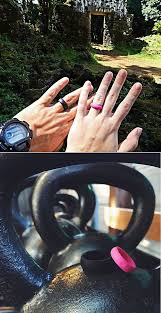 This Wedding Ring Lets People Know You Re Married Even In The Weight Room Wedding Rings Wedding Wedding Rings Simple