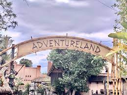 Disneyland S Iconic Adventureland Sign Returns Ahead Of Star Wars Galaxy S Edge Opening Chip And Company Disneyland Disney Theme Parks Disney Rides