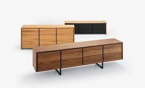 Enna Solid Wood Sideboard With Clear Lines And Surfaces Design Stefan Westmeyer Sideboard Holz Modulare Mobel Wohnzimmer Regal