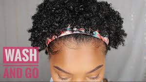 Here are some ideas for you sometimes, women with natural hair, no matter their hair length, experience hair loss around their if you plan to wear your box braids in other ways, go a little longer so you can create hairstyles like. Short Natural Hair Wash And Go Youtube