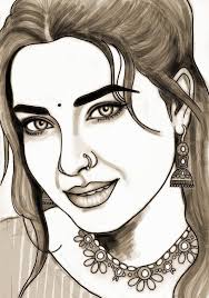 Kids oil pastel landscape paintings