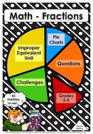 Math Fractions Pie Charts Math Stories Challenges