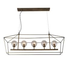 Boho 5 Light Chandelier