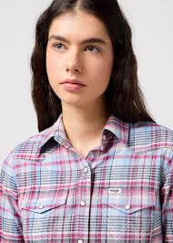 Camicia donna Western in Violet Quartz di Wrangler