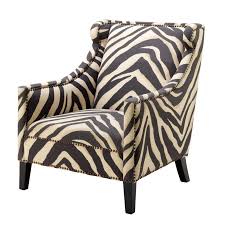 Illusion leopard chair from covet paris. Jenner Zebra Print Armchair Shop Now