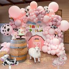 Get it as soon as tue, jul 20. Happy Birthday Banner For Farm Cow Baby Shower Birthday Tablecover Party Supplies Cowboy Party Balloons Farm Animal Theme Party Cow Theme Party Decorations 63pcs Arch Garland Kit With Party Supplies Toys