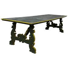 Check spelling or type a new query. 20th Century Italian Baroque Style Lyre Shaped Legs Trestle Farm Dining Table For Sale At 1stdibs