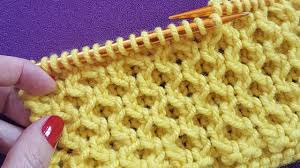 Sis Ile Battaniye Petek Knitted Honeycomb Blanket Petek Orgu Desenleri Tig Isi Semasi