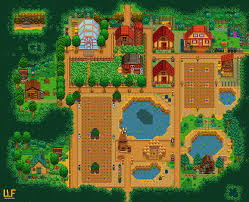 Standard stardew valley forest farm layout. The First Farm I Ve Ever Fully Polished Forest Stardewvalley