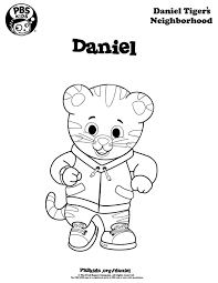 Works with all color wonder markers and paints. Daniel Tiger S Neighborhood Printables Pbs Kids Daniel Tiger Birthday Party Tiger Birthday Tiger Birthday Party