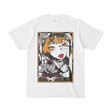 オリジナルTシャツ(白)】パンキッシュ愛葉瑠羽１（PIXIV FACTORY ver.） - ノネコ・パレス - BOOTH