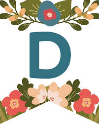 Floral alphabet banner letters free printable paper trail design. Flower Alphabet Banner Letters Free Printable Paper Trail Design
