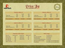 supertech albaria payment plan
