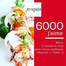 6000 Grace A Vous La Page Facebook Du Magazine Exquis A Depasse Les 6000 J Aime Merci A Toutes Et Tous Pour Votre Fidelite Et Food Snack Recipes Snacks