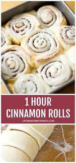 1 Hour Cinnamon Rolls Recipe Life Made Simple Recipe Cinnamon Rolls Homemade Cinnamon Rolls Cinnamon Rolls Easy