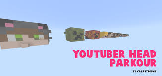 It doesn't replace any actual blocks in game! Youtuber Head Parkour Minecraft Pe Maps