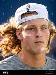 August 01, 2024: Chicago Bears quarterback #17 Tyson Bagent warms up before  Hall of Fame Game