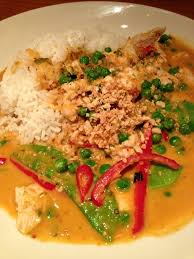 Panang Chicken The Big Bowl Restaurant Recipe Serves 3 4 Red Curry Paste 30 Dried Red Chili Restaurant Recipes Chicken Panang Recipe Panang Curry Recipe