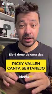 Ricky Vallen Cantando Músicas Sertanejas