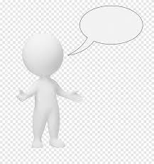 المبدعين مرسومة باليد من الناس يتحدثون الناس البيض شخصيات كرتونية إبداعية صورة ظلية ثلاثية الأبعاد png