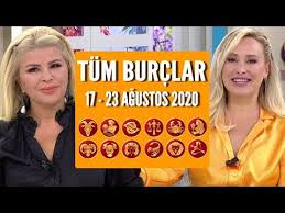Tum Burclar 17 23 Agustos 2020 Nuray Sayari Dan Haftalik Burc Yorumlari Youtube Burclar Yorum Youtube