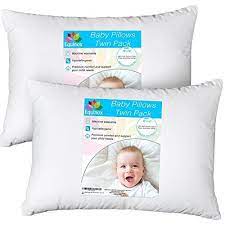 2 Pack Equinox Baby Toddler Pillow Set 13 X 18 Toddler Bedding Small Pillow Baby Pillow With 100 Cotton Cover Toddler Pillow Baby Pillows Pillow Set